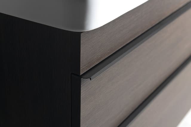 SITIA szafka umywalkowa 101,4x50x44,2cm, 2 szuflady, sosna rustykalna