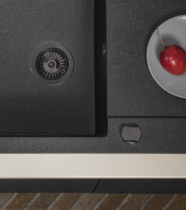 Spustowe stal nierdzewna zlewozmywakowe 6/4" z przelewem i regulacją, gun metal