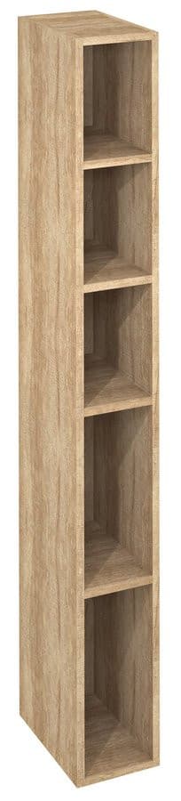 ESPACE słupek wysoki, otwarty z półkami, 20x172x32cm, dąb Alabama