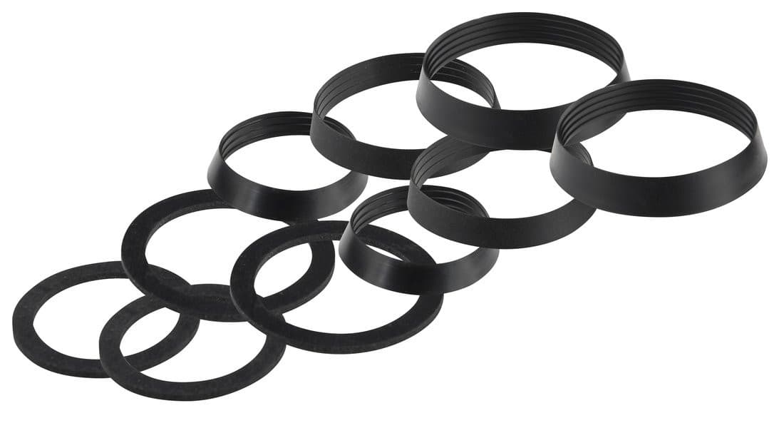 Zestaw uszczelek, płaskie 5/4“, 6/4“, stożkowe DN 32, 40, 50 (10 szt.)