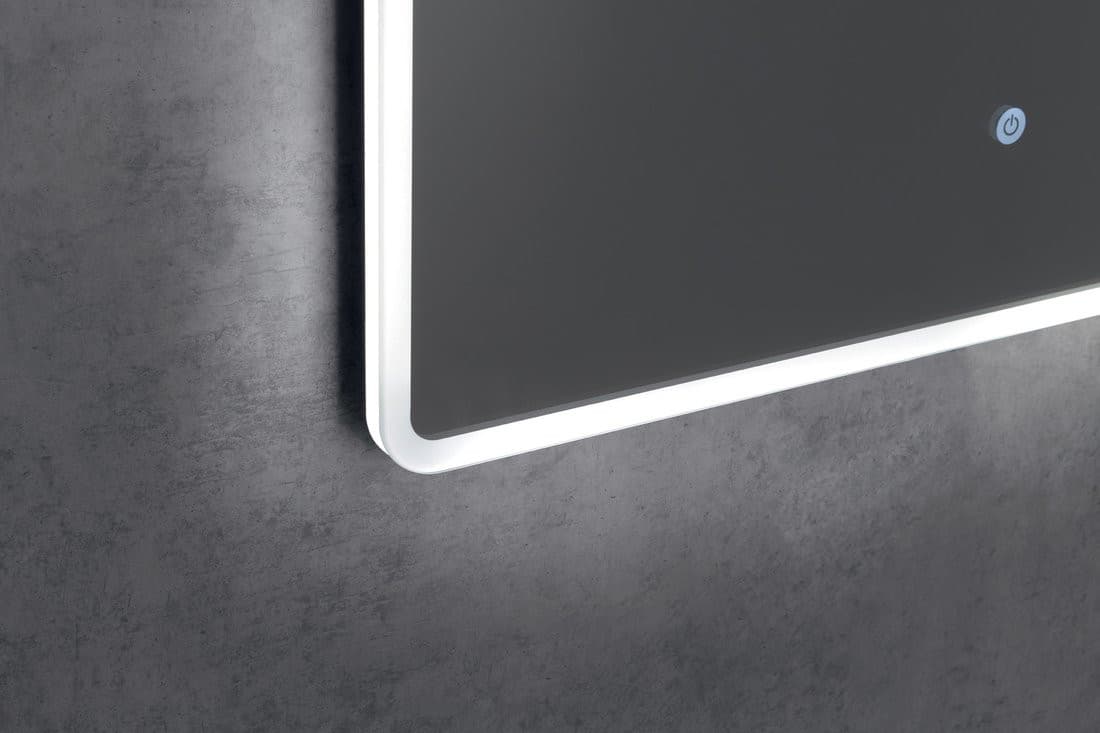 PIRI lustro z oświetleniem LED 60x80cm, czujnik dotykowy, 2700-6500K