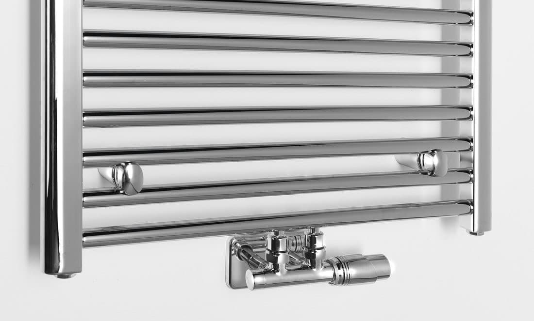 ALYA grzejnik łazienkowy 600x1188mm, podłączenie środkowe, chrom