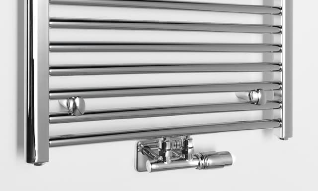 ALYA grzejnik łazienkowy 600x1188mm, podłączenie środkowe, chrom