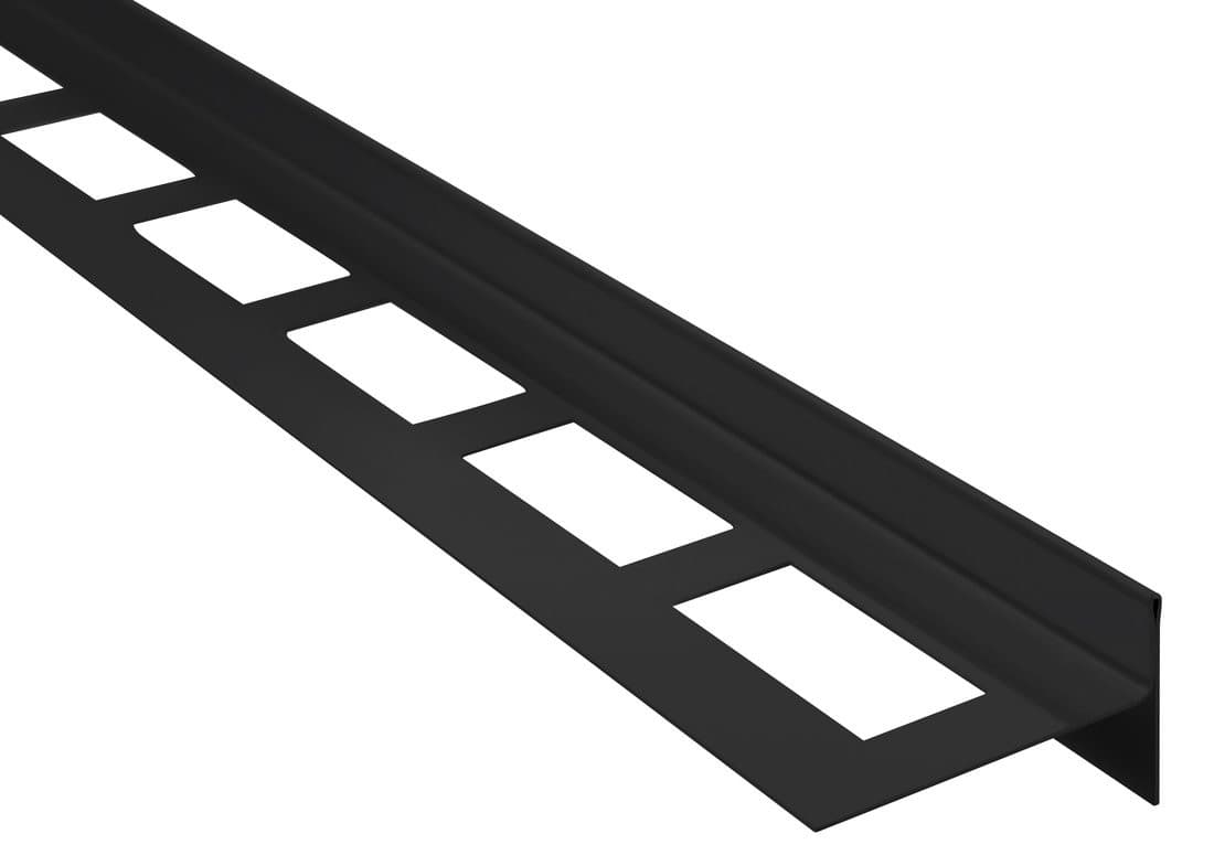 Listwa spadowa prawa, wysokość 10mm, długość 1000mm, czarny mat