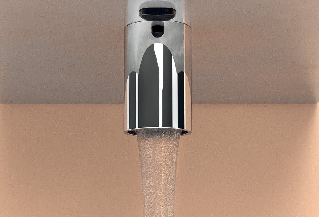 VELOX Szafka z lustrem 80cm z automatycznym dozownikiem mydła, z baterią i suszarką do rąk