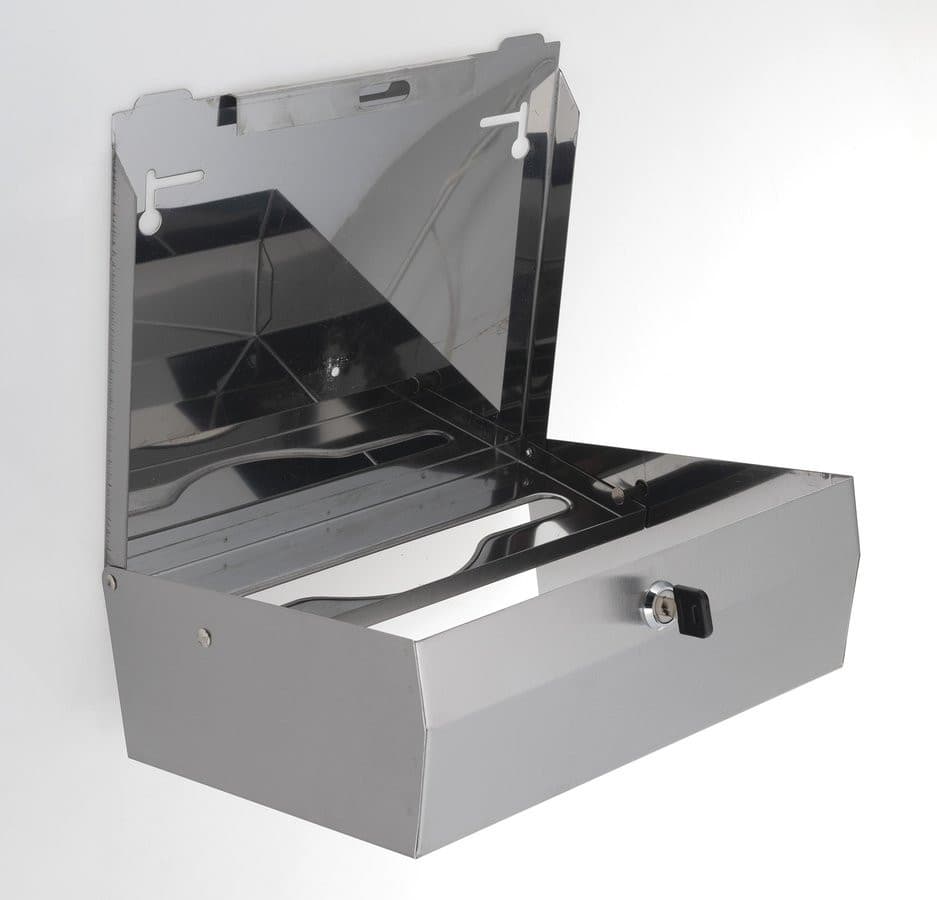 Podajnik na ręczniki papierowe 270x265x115mm, stal nierdzewna mat