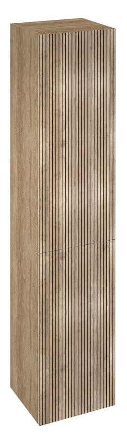 ESPACE słupek wysoki 35x172x32cm, 2 drzwiczki, lewy/prawy, dąb Alabama strip