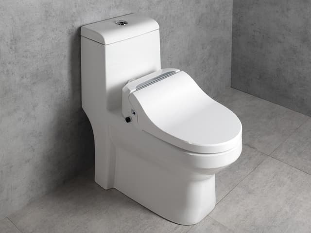 HUBERT WC kombi z elektronicznym bidetem USPA LUX, odpływ dolny/tylny, biały