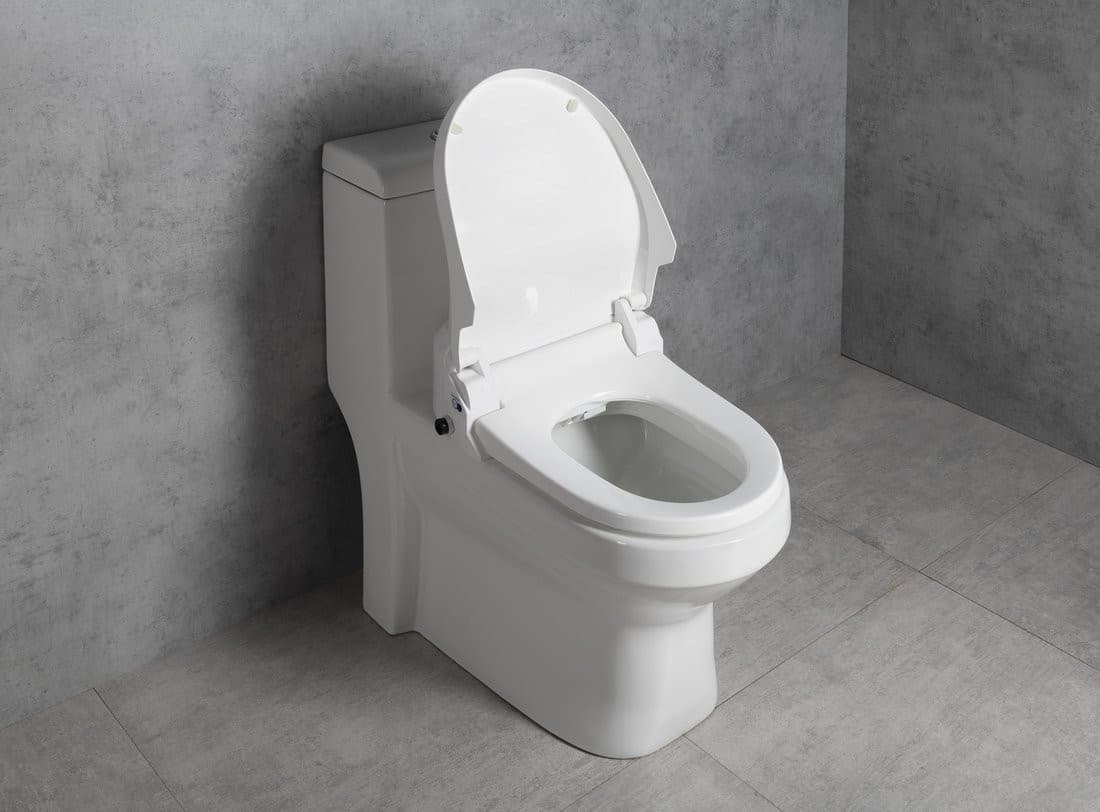 HUBERT WC kombi z elektronicznym bidetem USPA LUX, odpływ dolny/tylny, biały