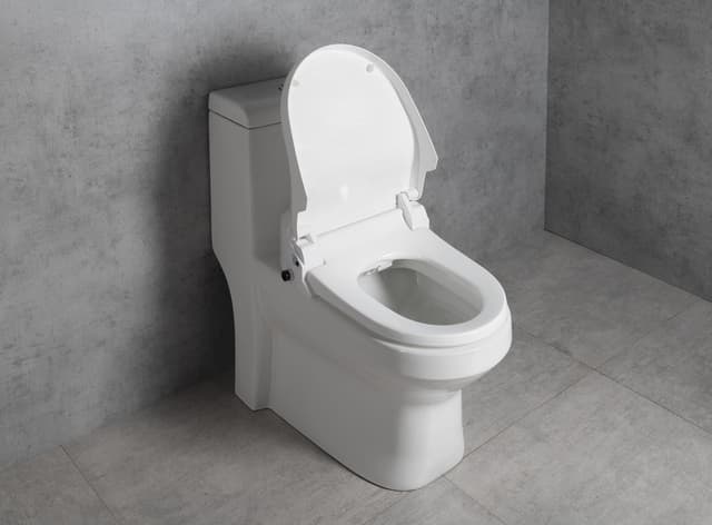 HUBERT WC kombi z elektronicznym bidetem USPA LUX, odpływ dolny/tylny, biały