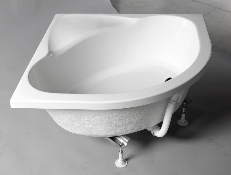 SELMA brodzik prysznicowy głęboki półokrągły 90x90x30cm,R550,biały