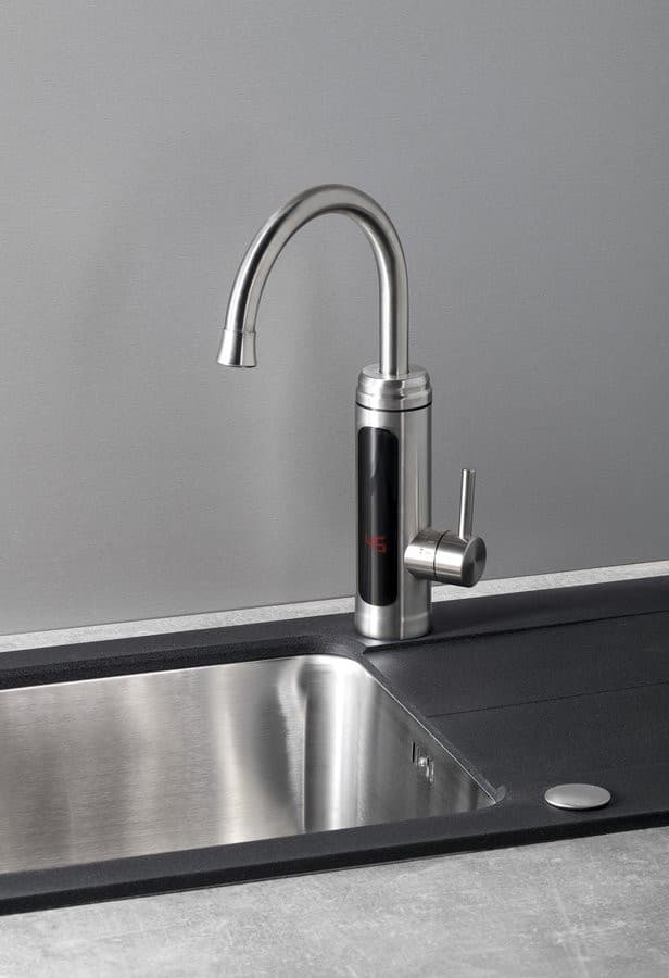 Bateria elektryczna z przepływowym podgrzewaczem wody, 230V, 3kW, stal nierdzewna