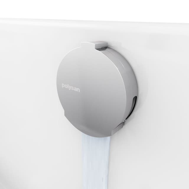 Zestaw odpływowy z napełnianiem, dł. 1200mm, korek automatyczny 72mm, chrom