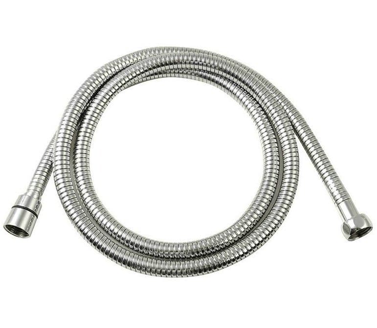 LUX wąż prysznicowy ze stali nierdzewnej, rozciągliwy 150-180cm, chrom
