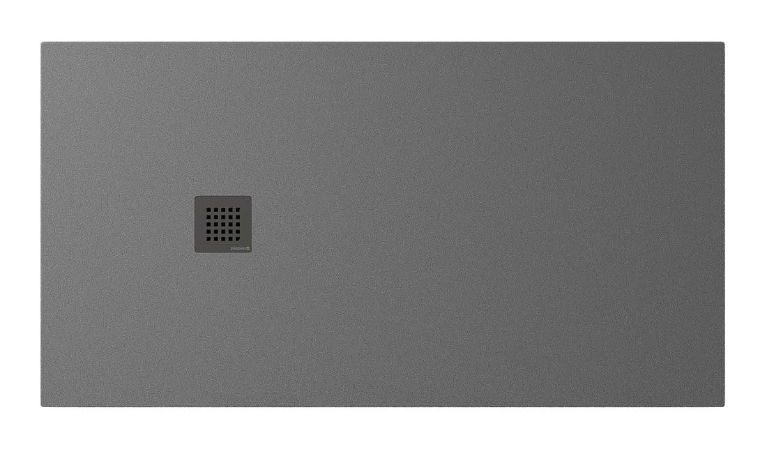 TRENECA brodzik kompozytowy z możliwością docinania 150x80cm, szary mat