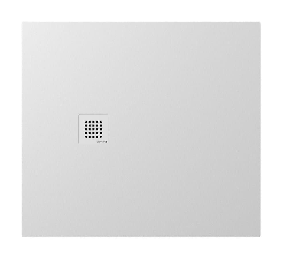 TRENECA brodzik kompozytowy z możliwością docinania 100x90cm, biały mat