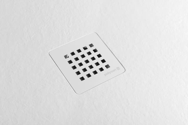 TRENECA brodzik kompozytowy z możliwością docinania 100x90cm, biały mat