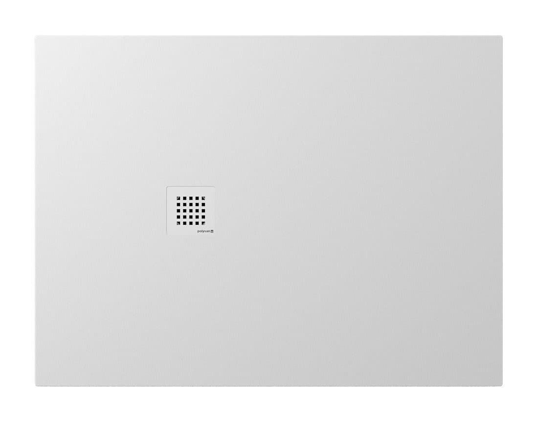 TRENECA brodzik kompozytowy z możliwością docinania 120x90cm, biały mat