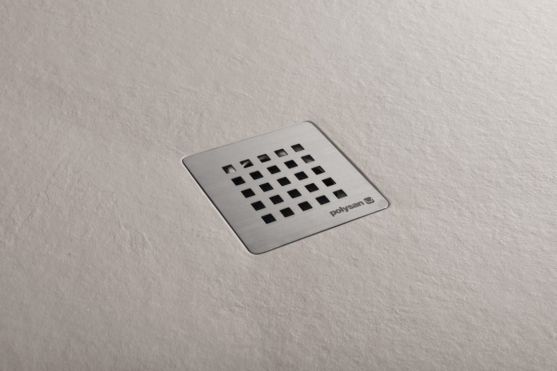 TRENECA brodzik kompozytowy z możliwością docinania 130x90cm, beżowy mat