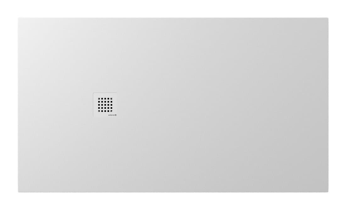 TRENECA brodzik kompozytowy z możliwością docinania 160x90cm, biały mat