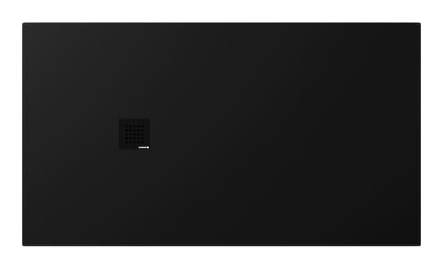 TRENECA brodzik kompozytowy z możliwością docinania 160x90cm, czarny mat