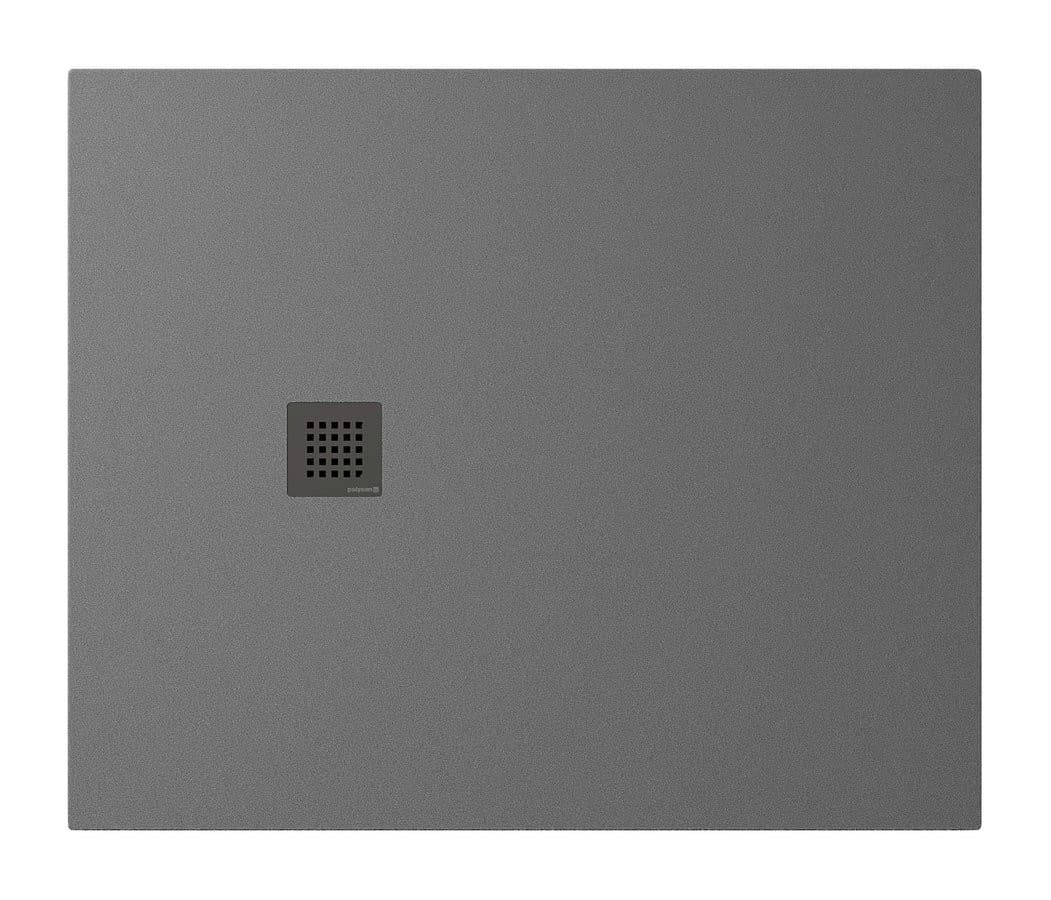 TRENECA brodzik kompozytowy z możliwością docinania 120x100cm, szary mat