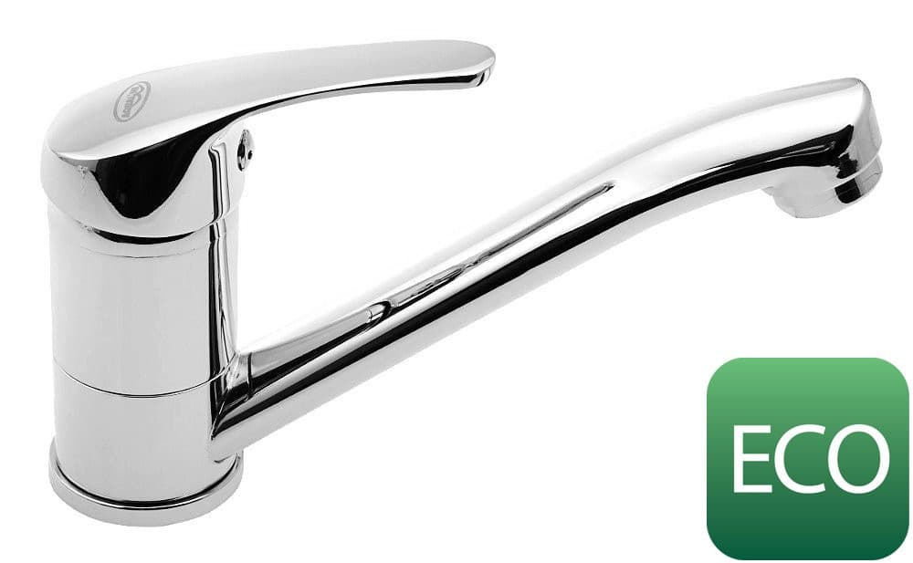 AQUALINE 35 bateria umywalkowa z obrotową wylewką, z ECO głowica, chrom