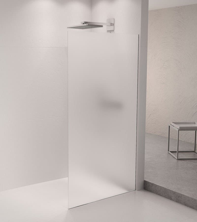 ARCHITEX zestaw do mocowania szkła, ściana-podłoga, 1610x2105mm, polerowane aluminium