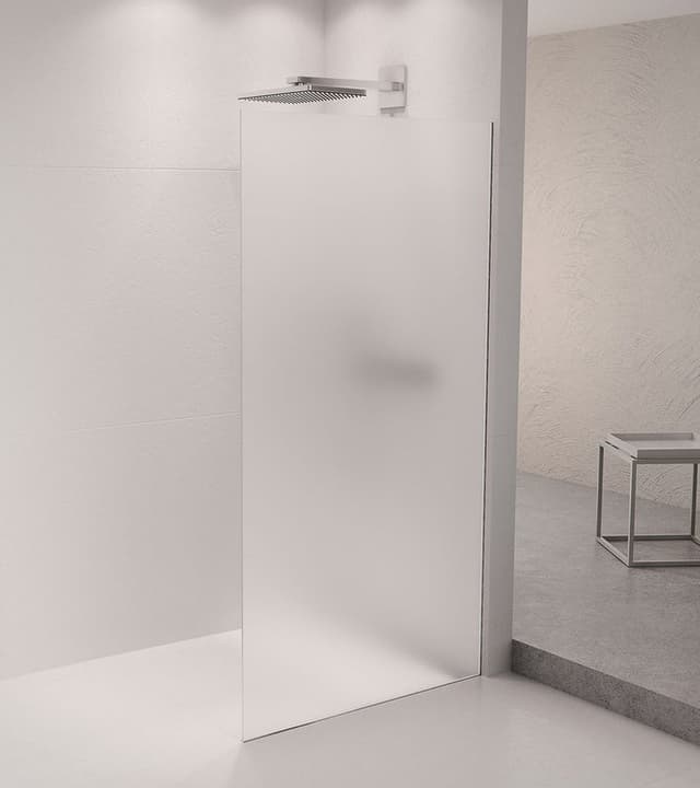 ARCHITEX zestaw do mocowania szkła, ściana-podłoga, 1610x2105mm, polerowane aluminium