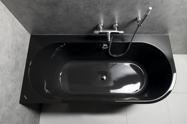 ASTRA L MONOLITH wanna wolnostojąca przyścienna 160x75x60cm, szary