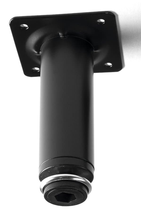 KERAMIA FRESH nóżka o regulowanej wysokość 100-110mm, czarny mat