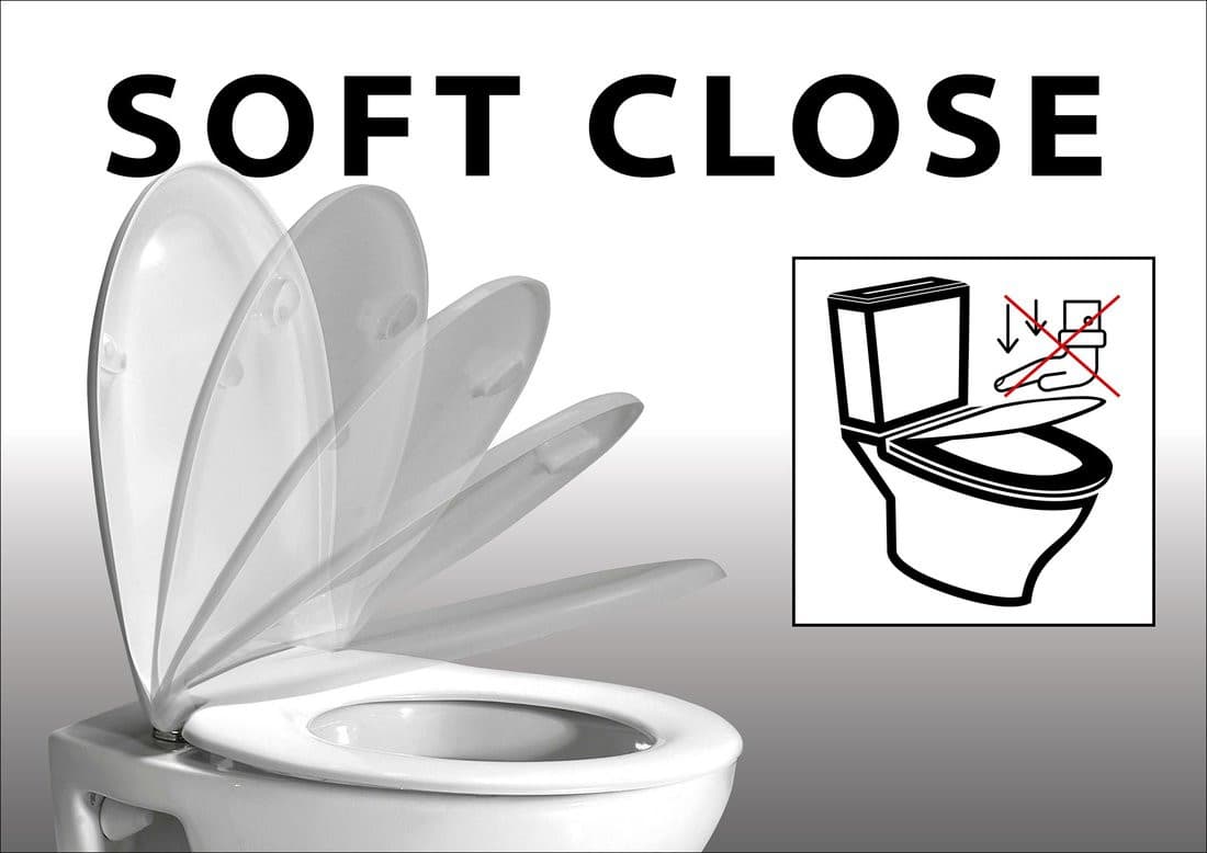 WC deska ze zintegrowaną deską dla dzieci, Soft Close, Easy Take, biały