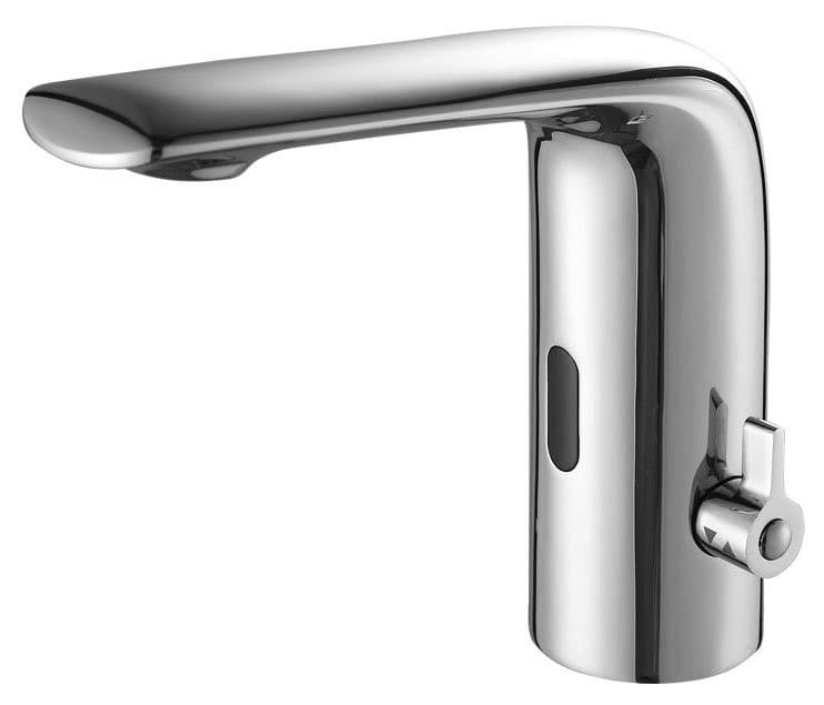 Bateria sensorowa stojąca z regulacją temperatury, 6V DC (4xAA), chrom