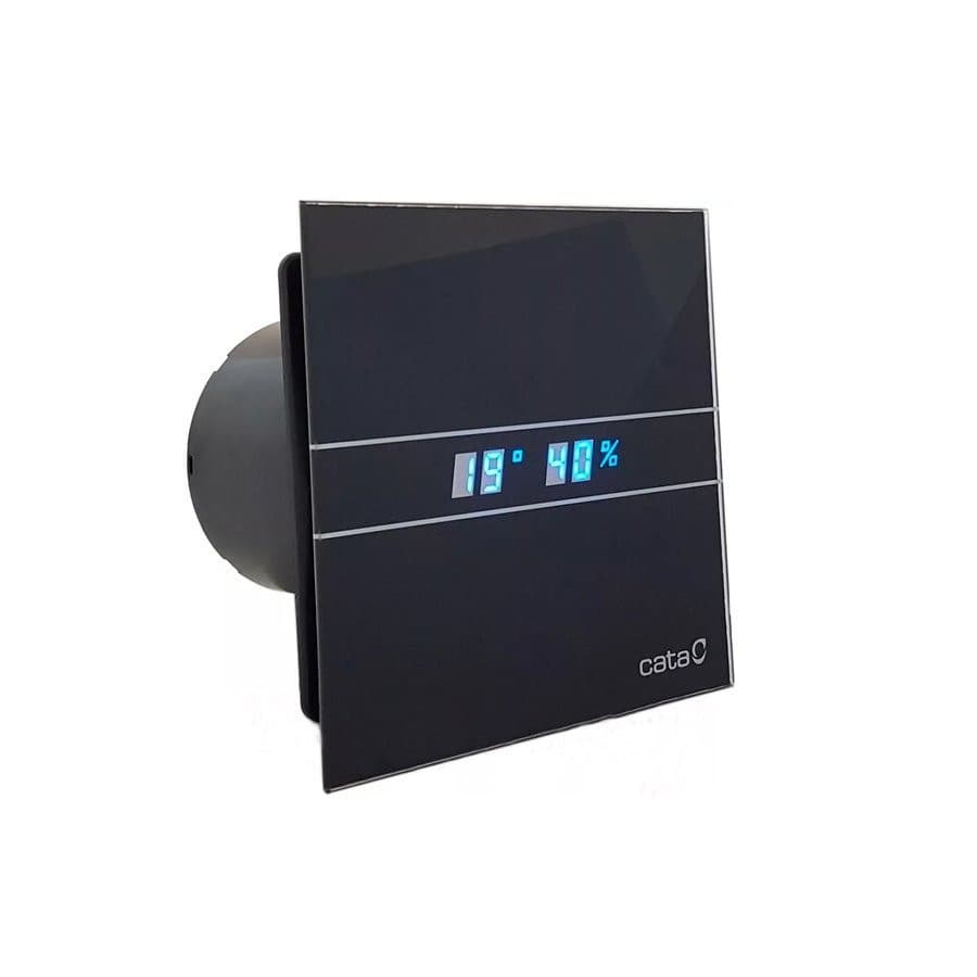 E-120 GBTH wentylator łazienkowy osiowy, automatyczny, 6W/11W, wylot 120mm, czarny