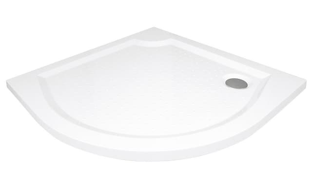 VIVA 90 brodzik prysznicowy kompozytowy, półokrągły 90x90cm, R550