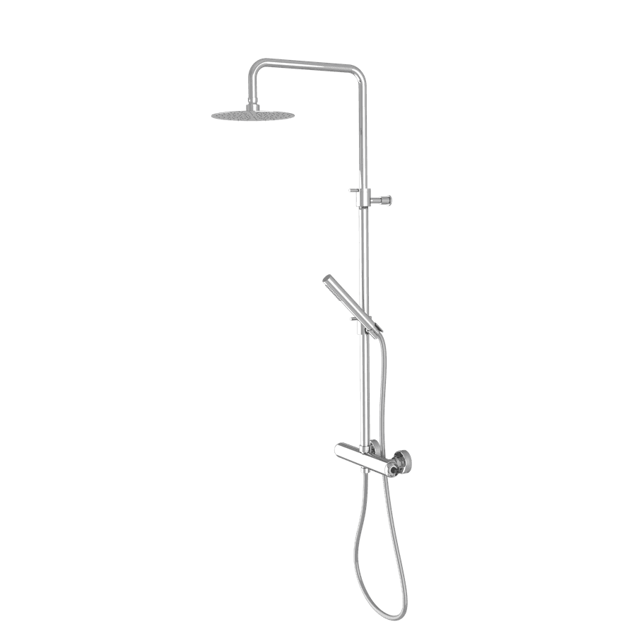 ULTRAMIX korpus kolumny prysznicowej z baterią dźwigniową, chrom