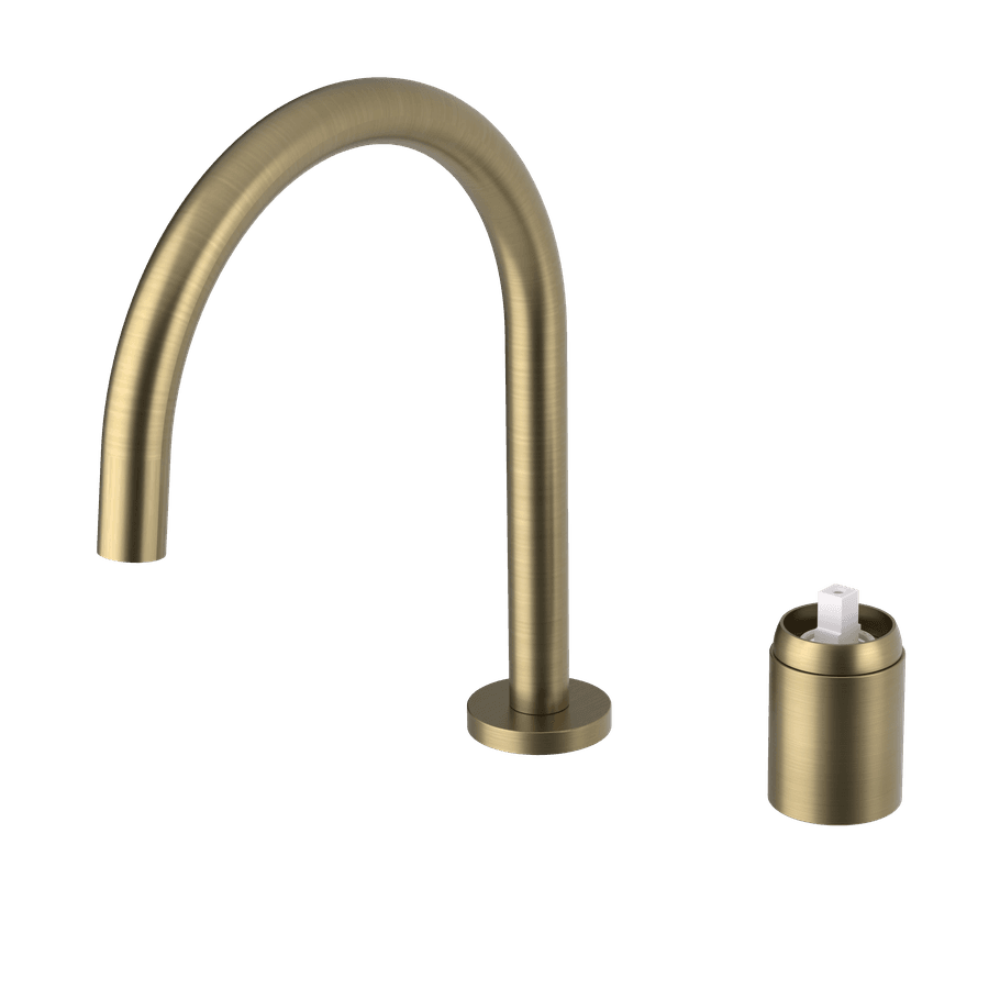 ULTRAMIX korpus do 2-elementowej baterie umywalkowej, złoto mat