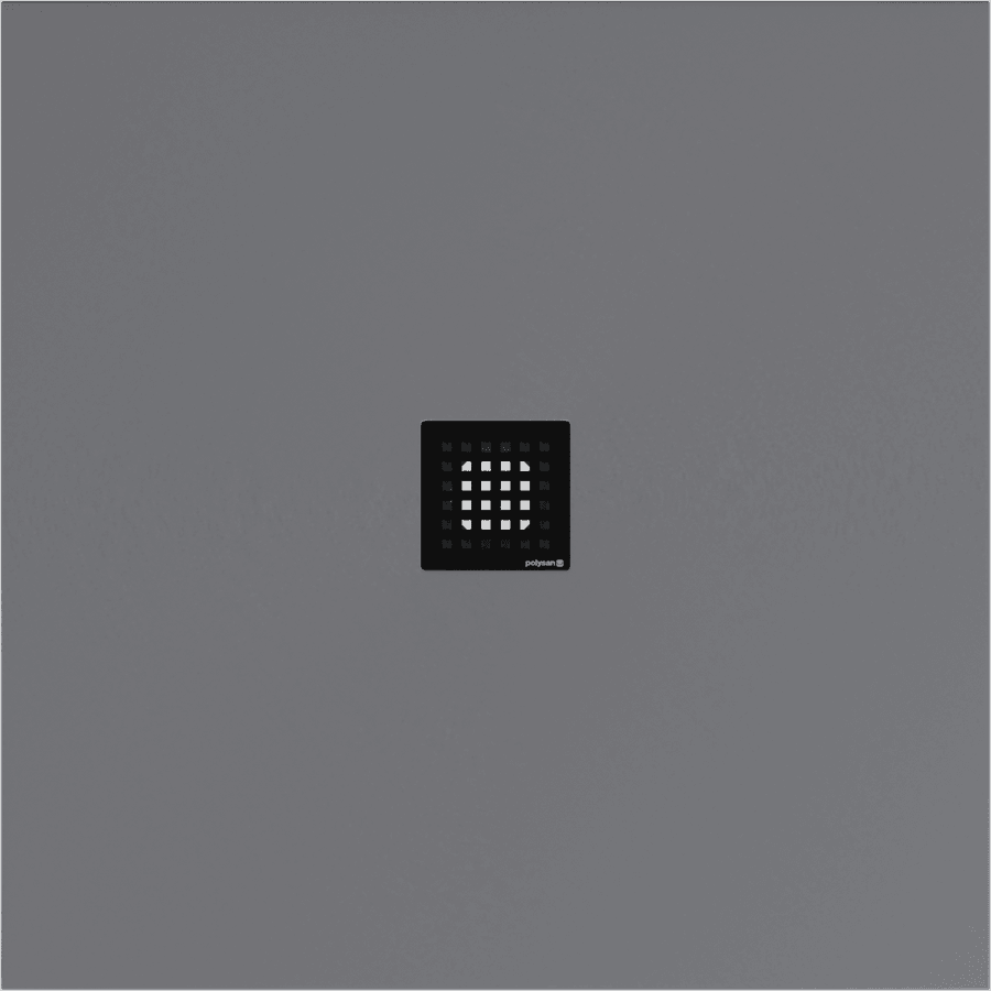 FLEXIA brodzik kompozytowy z możliwością docinania 100x100cm, szary mat