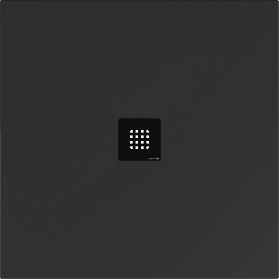 FLEXIA brodzik kompozytowy z możliwością docinania 100x100cm, antracyt mat