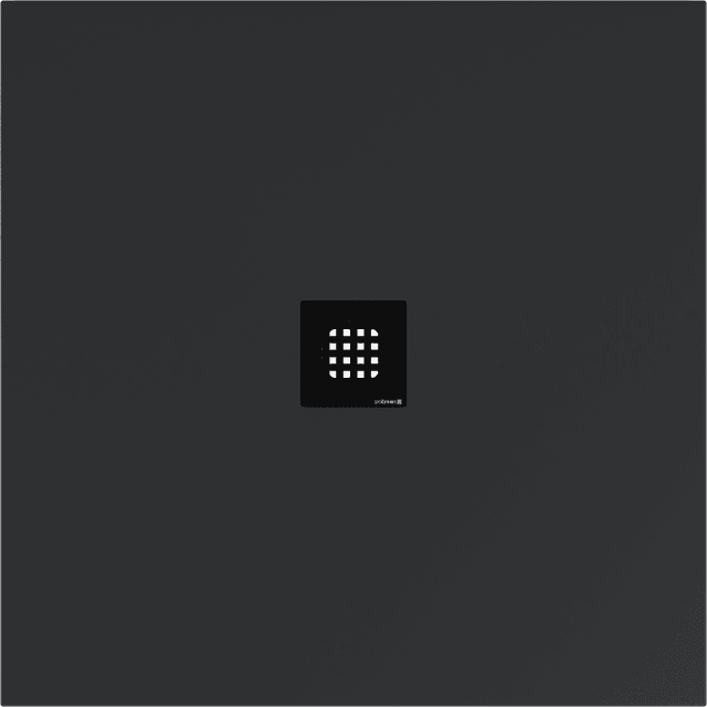 FLEXIA brodzik kompozytowy z możliwością docinania 100x100cm, antracyt mat