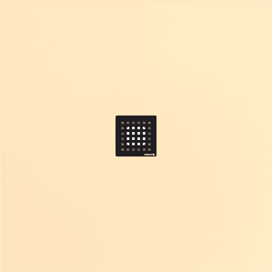 FLEXIA brodzik kompozytowy z możliwością docinania 100x100cm, beż mat