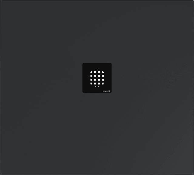 FLEXIA brodzik kompozytowy z możliwością docinania 100x90cm, antracyt mat