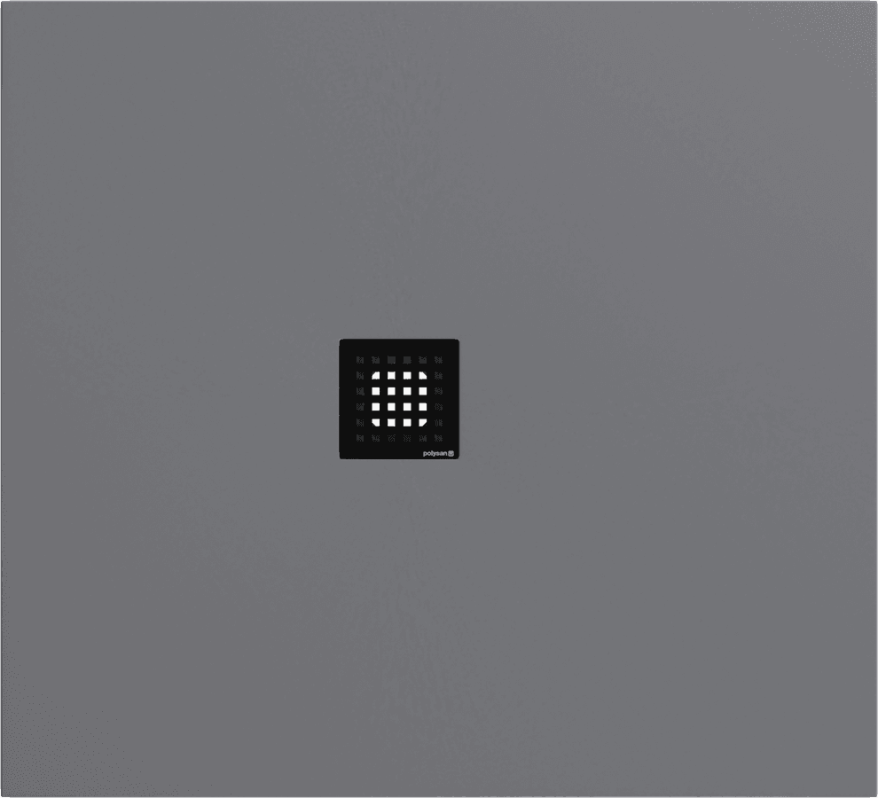 FLEXIA brodzik kompozytowy z możliwością docinania 110x100cm, szary mat