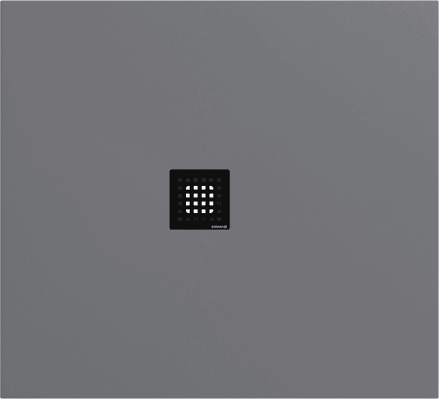 FLEXIA brodzik kompozytowy z możliwością docinania 110x100cm, szary mat