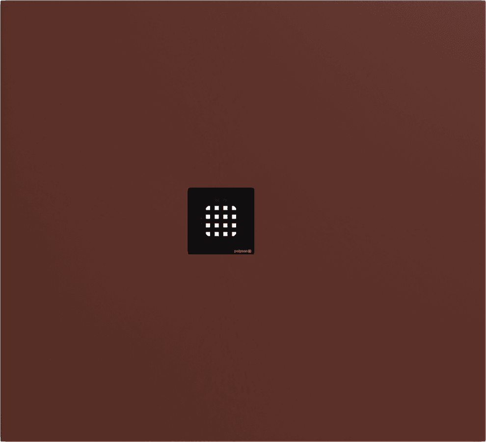 FLEXIA brodzik kompozytowy z możliwością docinania 110x100cm, brązowy mat