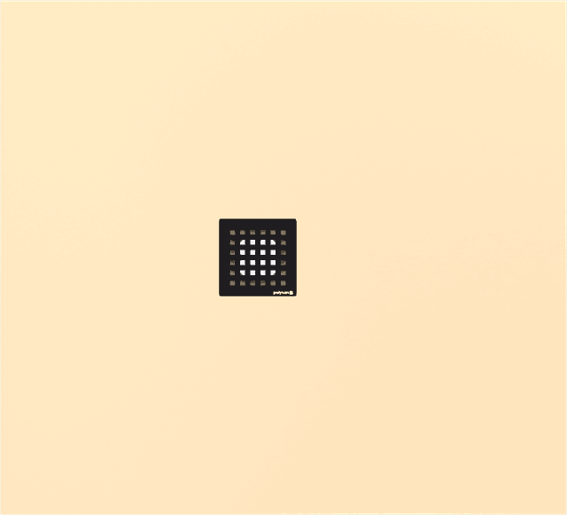 FLEXIA brodzik kompozytowy z możliwością docinania 110x100cm, beż mat