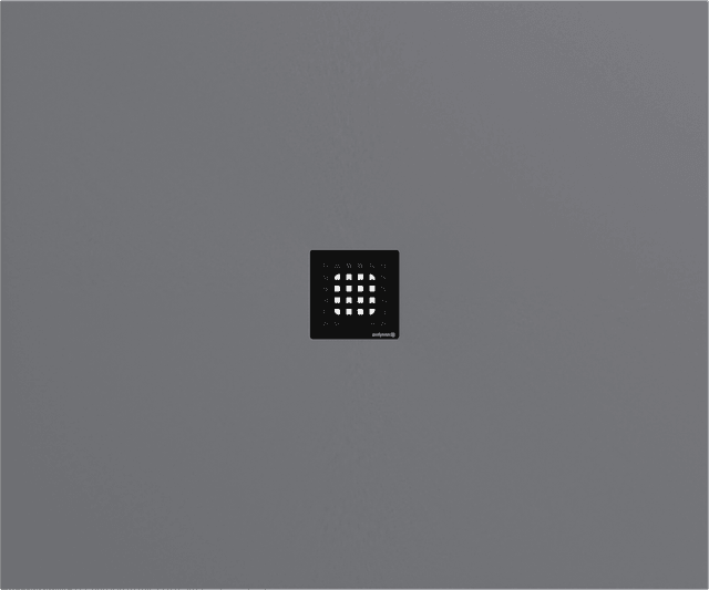 FLEXIA brodzik kompozytowy z możliwością docinania 120x80cm, szary mat