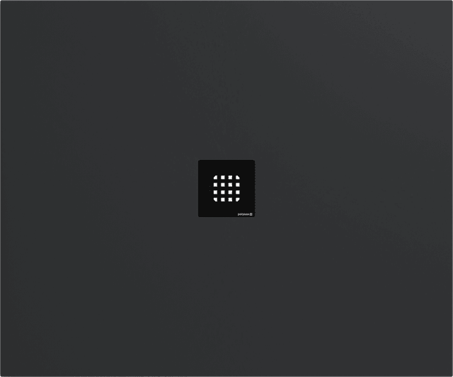 FLEXIA brodzik kompozytowy z możliwością docinania 120x80cm, antracyt mat