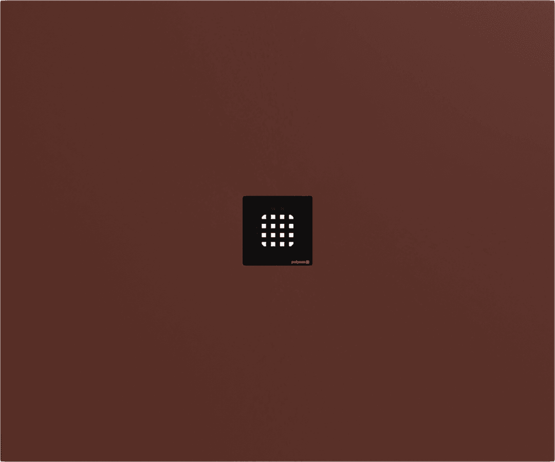 FLEXIA brodzik kompozytowy z możliwością docinania 120x100cm, brązowy mat