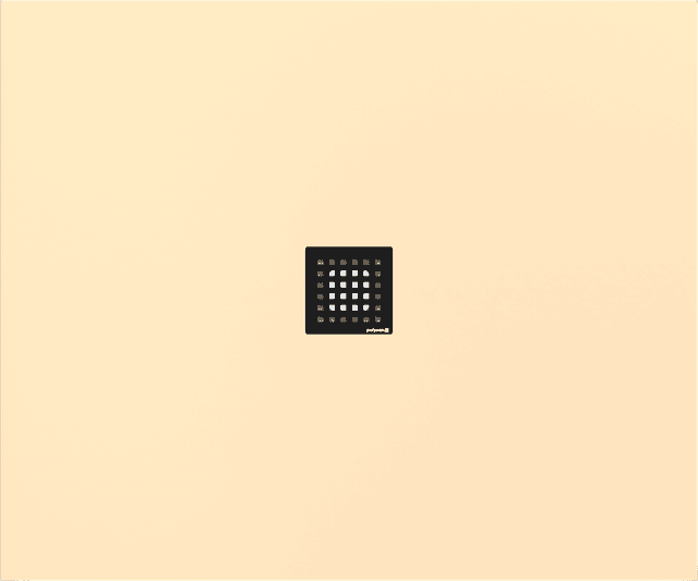 FLEXIA brodzik kompozytowy z możliwością docinania 120x100cm, beż mat